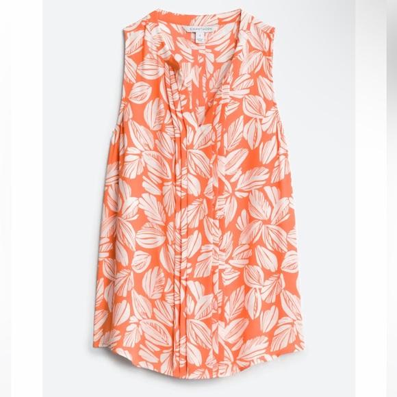 Hawthorn Breyson Pleated Detail Sustainable Blouse in size 3X NWT - Picture 2 of 3